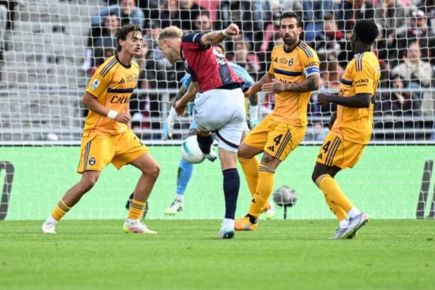 CALCIO - Serie A - Bologna FC vs Pisa SC Jens Odgaard (Bologna Fc) scoaring a goal during Bologna FC vs Pisa SC, Italian soccer Serie A match in Bologna, Italy, October 05 2025 Bologna Italy  Copyright: xIPAxSport ABACAx
