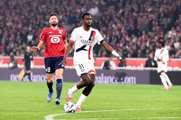 Lille OSC v Paris Saint-Germain - Ligue 1 McDonald s 2025 2026 51 Willian PACHO (psg) during the Ligue 1 McDonald s match between Lille and Paris Saint-Germain at Stade Pierre Mauroy on October 5, 2025 in Lille, France. Lille France  Copyright: xFEPx 776348150