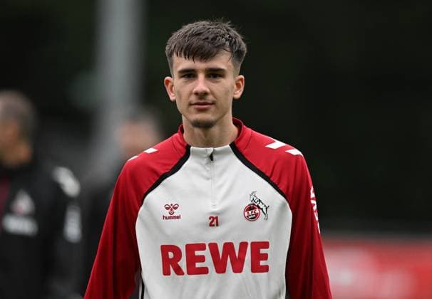 01.10.2025, xophax, Fussball , Fussball-Bundesliga 1.FC Köln Saison 2025 2026 Training Luc Dabrowski (DFL DFB REGULATIONS PROHIBIT ANY USE OF PHOTOGRAPHS as IMAGE SEQUENCES and or QUASI-VIDEO) Koeln