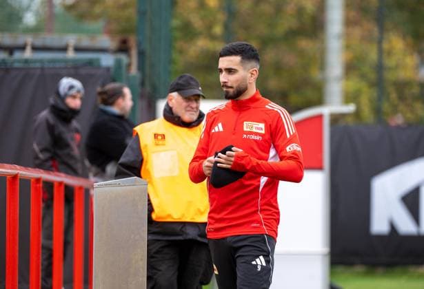 Fußball, Herren, Saison 2025 2026, 1. Bundesliga, 1. FC Union Berlin, Training, Livan Burcu (1. FC Union Berlin), 06.10. 2025, Copyright: xMatthiasxKochx