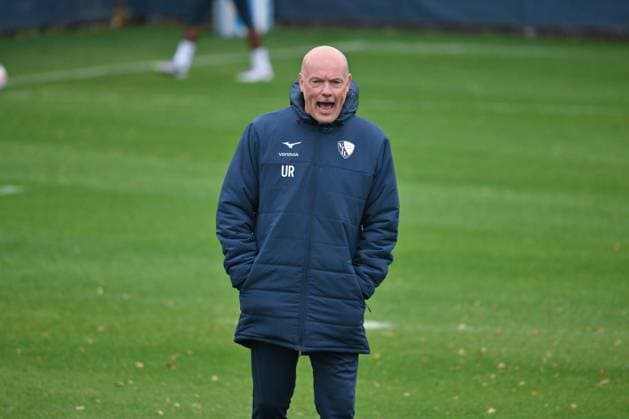 Trainer Uwe Rösler (VfL Bochum) 06.10.2025, Fussball 2. Bundesliga, Saison 2025 2026, Training VfL Bochum Bochum Nordrhein Westfalen Deutschland