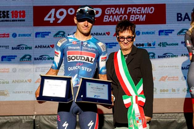 Coppa Bernocchi 2025 Coppa Bernocchi 2025 - 106th Edition - Legnano - Legnano 191,6 km - 06 10 2025 - Andrea Raccagni Noviero (ITA - Soudal Quick-Step) - photo Alessandro Perrone SprintCyclingAgency 2025 Legnano Italy  Copyright: xAlessandroxPerronex xSprintcyclingagencyx