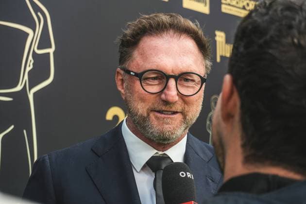 Fussball Österreich - Das Fest Der SpielerInnen, Bruno Gala im Globe Wien Marx-Halle (Wien, Österreich): Ralph Hasenhüttl Copyright: xLukasxBierederx