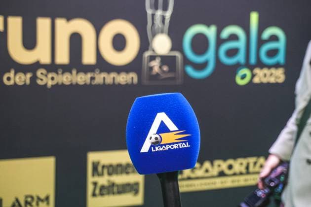 Fussball Österreich - Das Fest Der SpielerInnen, 29. Bruno Gala im Globe Wien Marx-Halle (Wien, Österreich): Ligaportal - Sponsor Copyright: xLukasxBierederx