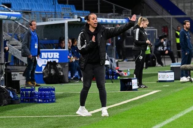 Fussball I Frauen I 1. Bundesliga l Hamburger SV Frauen - TSG Hoffenheim Frauen I 05. Spieltag I Saison 2025-2026 I 06.10.2025 I Brancao Liese Trainerin (HSV Frauen) , Sportplatz : Volksparkstadion, Stellingen Hamburg Deutschland