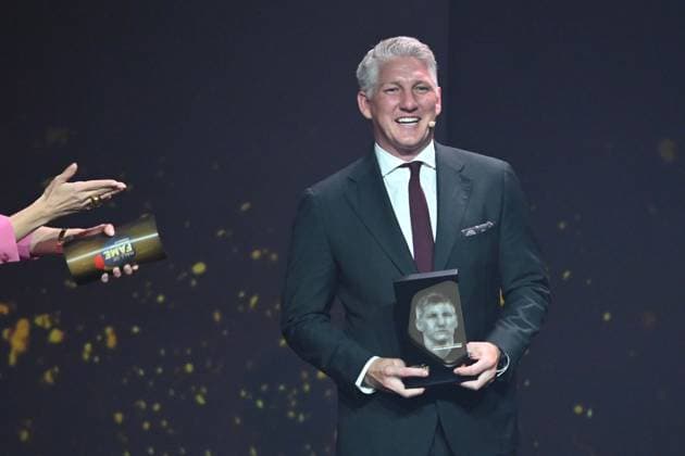 Preistraeger Bastian SCHWEINSTEIGER HALL OF FAME-Preisverleihung 2025 am 06.10.2025 im Deutschen Fussball-Museum in Dortmund Deutschland. Â