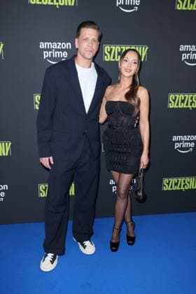RECORD DATE NOT STATED WARSZAWA 06.10.2025 PREMIERA FILMU SZCZESNY AMAZON PRIME FOT.PIESCIUK MICHAL NEWSPIX.PL NZ WOJCIECH SZCZESNY I MARINA LUCZENKO SZCZESNA --- Newspix.pl SZCZESNY FILM PREMIERE AND PROMOTION IN WARSAW POLAND OUT!  MPI_2475