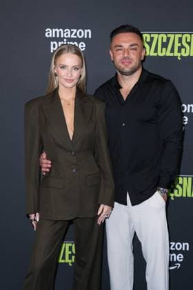 RECORD DATE NOT STATED WARSZAWA 06.10.2025 PREMIERA FILMU SZCZESNY AMAZON PRIME FOT.PIESCIUK MICHAL NEWSPIX.PL NZ KAROLINA PISAREK I ROGER SALLA --- Newspix.pl SZCZESNY FILM PREMIERE AND PROMOTION IN WARSAW POLAND OUT!  MPI_2526