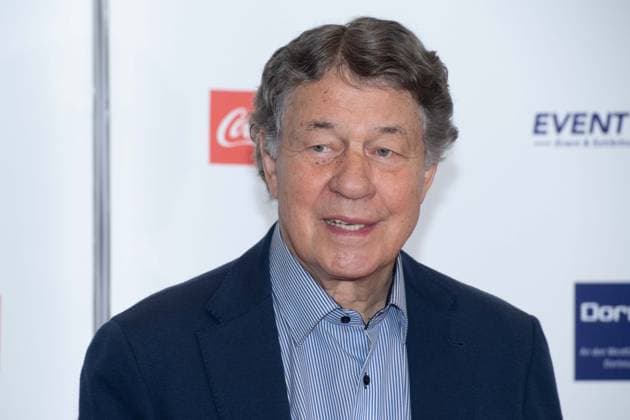 Otto REHHAGEL, ehem. Fussballspieler, Roter Teppich, Red Carpet Show, Ankunft, arrival, HALL OF FAME-Preisverleihung 2025 am 06.10.2025 im Deutschen Fussball-Museum in Dortmund Deutschland. Â