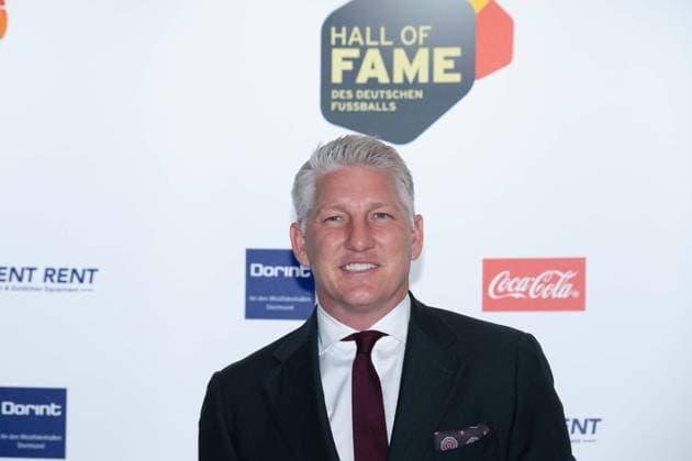 Bastian SCHWEINSTEIGER, ehem. Fussballspieler, Roter Teppich, Red Carpet Show, Ankunft, arrival, HALL OF FAME-Preisverleihung 2025 am 06.10.2025 im Deutschen Fussball-Museum in Dortmund Deutschland. Â