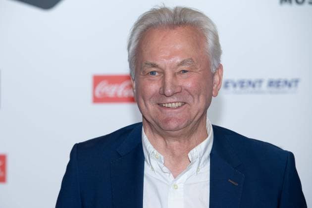 Benno MOEHLMANN, Möhlmann, ehem. Fussballspieler, Roter Teppich, Red Carpet Show, Ankunft, arrival, HALL OF FAME-Preisverleihung 2025 am 06.10.2025 im Deutschen Fussball-Museum in Dortmund Deutschland. Â