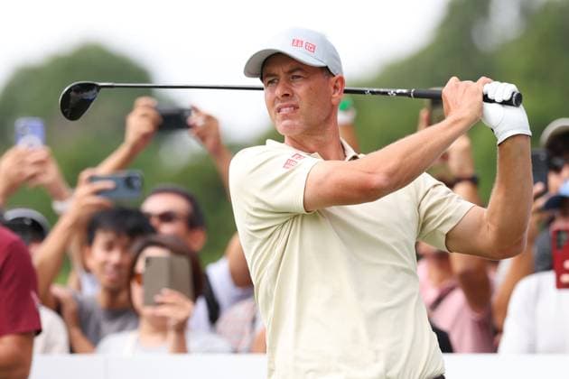 Adam Scott (AUS), OCTOBER 7, 2025 - Golf : Baycurrent Classic Presented by LEXUS Designated practice round at Yokohama Country Club, Kanagawa, Japan. Noxthirdxpartyxsales  aflo_306202510