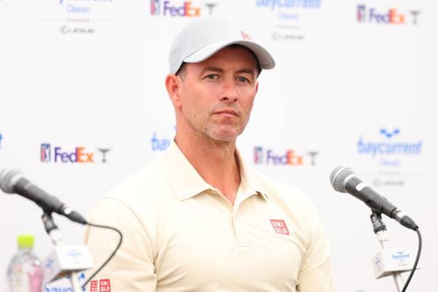 Adam Scott (AUS), OCTOBER 7, 2025 - Golf : Baycurrent Classic Presented by LEXUS Designated practice round at Yokohama Country Club, Kanagawa, Japan. Noxthirdxpartyxsales  aflo_306202650