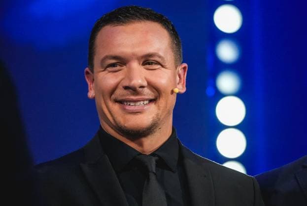 Fussball Österreich - Das Fest Der SpielerInnen, 29. Bruno Gala im Globe Wien Marx-Halle (Wien, Österreich): Marko Stankovic (Kommentator) Copyright: xLukasxBierederx