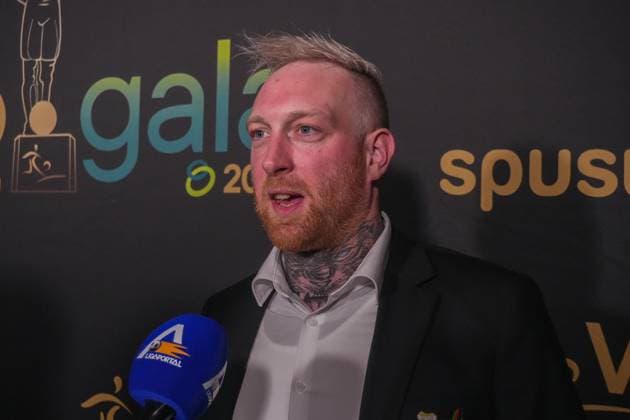 Fussball Österreich - Das Fest Der SpielerInnen, 29. Bruno Gala im Globe Wien Marx-Halle (Wien, Österreich): Christian Krenn (FC Hohenhaus Tenne Schladming, Amateurspieler der Saison) Copyright: xLukasxBierederx