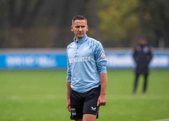 Fussball, Herren, Saison 2025 26, 2. Bundesliga, Hertha BSC, Training, Paul Seguin (Hertha BSC), 07.10. 2025,