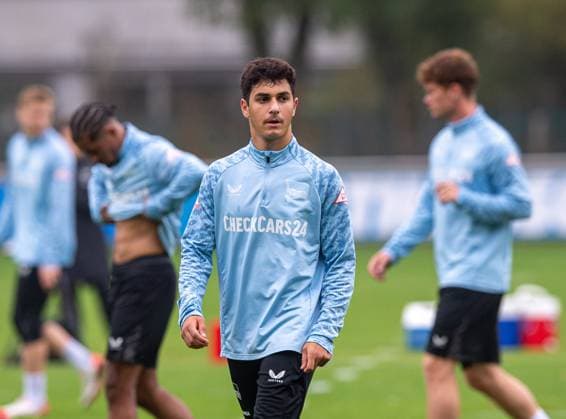 Fussball, Herren, Saison 2025 26, 2. Bundesliga, Hertha BSC, Training, Yunus Ünal (Hertha BSC), 07.10. 2025,