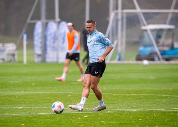Fussball, Herren, Saison 2025 26, 2. Bundesliga, Hertha BSC, Training, Paul Seguin (Hertha BSC), 07.10. 2025,
