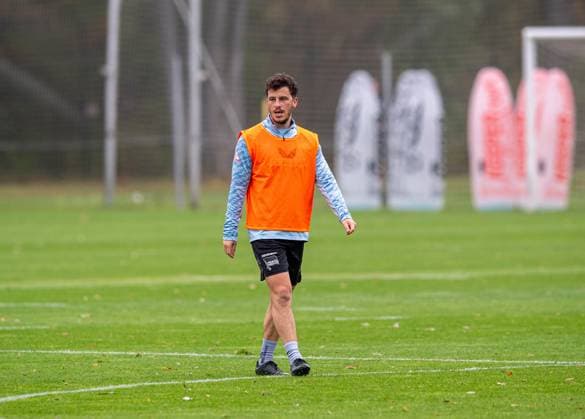 Fussball, Herren, Saison 2025 26, 2. Bundesliga, Hertha BSC, Training, Diego Demme (Hertha BSC), 07.10. 2025,