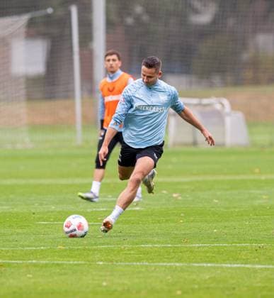 Fussball, Herren, Saison 2025 26, 2. Bundesliga, Hertha BSC, Training, Paul Seguin (Hertha BSC), 07.10. 2025,