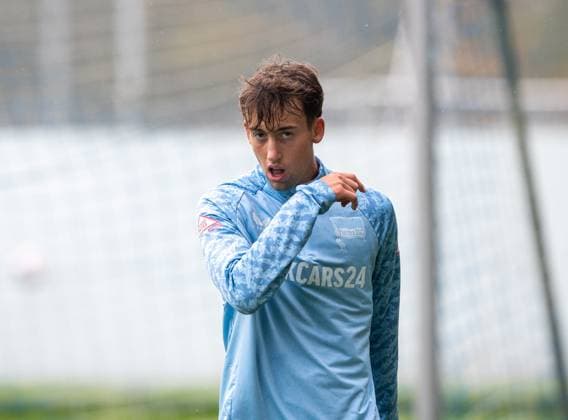 Fussball, Herren, Saison 2025 26, 2. Bundesliga, Hertha BSC, Training, Tim Hoffmann (Hertha BSC), 07.10. 2025,