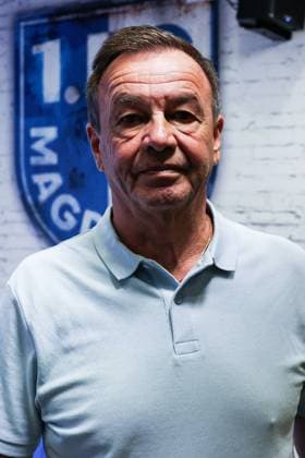 Geschäftsführer Otmar Schork (1. FC Magdeburg) - 2. Fußball Bundesliga Saison 2025-2026 Pressekonferenz mit dem Geschäftsführer Sport Otmar Schork (1. FC Magdeburg) vom 1. FC Magdeburg in der Avnet Arena in Magdeburg - Fußball,Mann,Männer,Deutschland,07.10.2025
