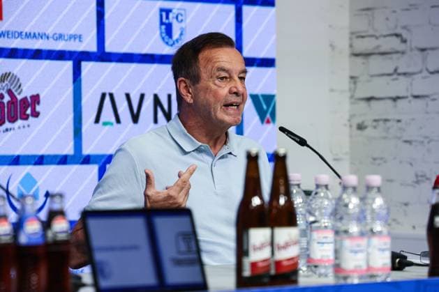 Geschäftsführer Otmar Schork (1. FC Magdeburg) - 2. Fußball Bundesliga Saison 2025-2026 Pressekonferenz mit dem Geschäftsführer Sport Otmar Schork (1. FC Magdeburg) vom 1. FC Magdeburg in der Avnet Arena in Magdeburg - Fußball,Mann,Männer,Deutschland,07.10.2025