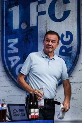 Geschäftsführer Otmar Schork (1. FC Magdeburg) - 2. Fußball Bundesliga Saison 2025-2026 Pressekonferenz mit dem Geschäftsführer Sport Otmar Schork (1. FC Magdeburg) vom 1. FC Magdeburg in der Avnet Arena in Magdeburg - Fußball,Mann,Männer,Deutschland,07.10.2025
