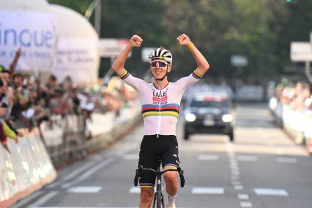 07-10-2025 Tre Valli Varesine; 2025, Uae Team Emirates - Xrg; Pogacar, Tadej; Varese; 