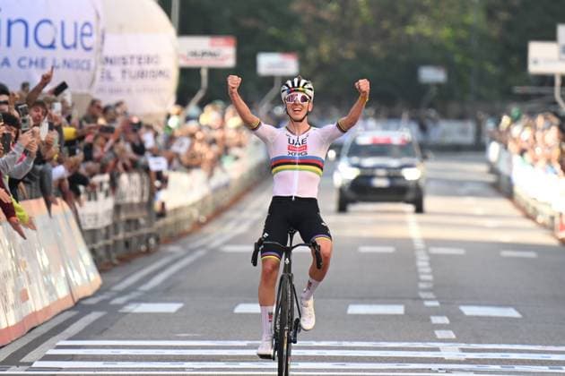 07-10-2025 Tre Valli Varesine; 2025, Uae Team Emirates - Xrg; Pogacar, Tadej; Varese; 
