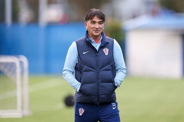 Training session of Croatian National Football Team, Day 2 Head coach of Croatia Zlatko Dalic during the training session at Maksimir Stadium in Zagreb, Croatia, on October 07, 2025.  MatijaxHabljak PIXSELL
