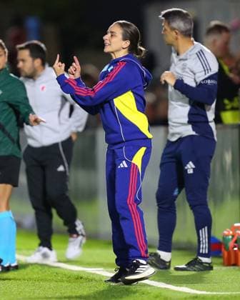 Borehamwood, England, October 07 2025: Head coach of Arsenal Renee Slegers during the UEFA Womens Champions League game between Arsenal and OL Lyonnes at Mangata Developments Stadium Meadow Park in Borehamwood, England. (Photo by Jay Patel Sports Press Photo SPP) Copyright: xJayxPatel SportsxPressxPhoto SPPx Sportspressphoto_SPR39801