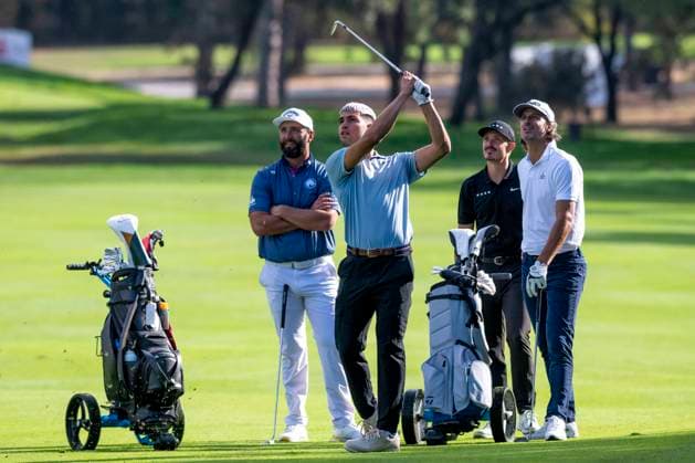 October 8, 2025, Madrid, Madrid, Spain: CARLOS ALCARAZ during the exhibition matchday of the Acciona Open de EspaoÂ±a presented by Madrid, held at the Club de Campo Villa de Madrid on October 8, 2025, in Madrid, Spain. Madrid Spain - ZUMAc312 20251008_zsp_c312_037 Copyright: xOscarxManuelxSanchezx