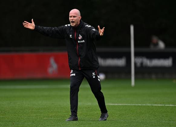 08.10.2025, xophax, Fussball , Fussball-Bundesliga 1.FC Köln Saison 2025 2026 Training Co - Trainer Rene Wagner ( 1.FC Köln ) (DFL DFB REGULATIONS PROHIBIT ANY USE OF PHOTOGRAPHS as IMAGE SEQUENCES and or QUASI-VIDEO) Koeln
