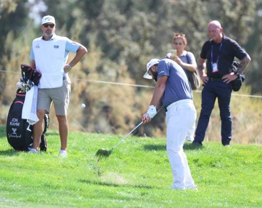 Rostros conocidos como Jon Rahm, Carlos Alcaraz, Feliciano Lopez, Sergio Garcia o Shane Lowry participan en el Proam del Open de Espana de golf Club de Campo Villa de Madrid. 08 de Octubre de 2025 celebrities such as Jon Rahm, Carlos Alcaraz, Feliciano Lopez, Sergio Garcia, and Shane Lowry are participating in the Pro-Am of the Spanish Open at the Club de Campo Villa de Madrid golf club. October 8, 2025 900 Cordon Press  ALBERTOxSIMON LOF - Golf Spain Open Proam