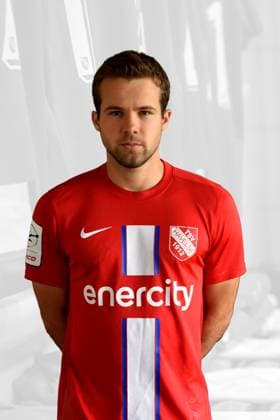 Robin Müller - Porträttermin Saison 2024 2025 3. Liga Copyright: TSV Havelse Madsack Medienagentur ; Fussball GER Porträt Vorstellung Präsentation Pressetermin Headshot Headshots xptt