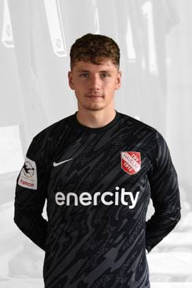 Torwart Fynn Wolter - Porträttermin Saison 2024 2025 3. Liga Copyright: TSV Havelse Madsack Medienagentur ; Fussball GER Porträt Vorstellung Präsentation Pressetermin Headshot Headshots xptt
