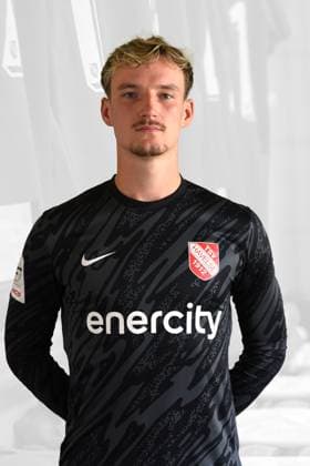 Torwart Tim Opitz - Porträttermin Saison 2024 2025 3. Liga Copyright: TSV Havelse Madsack Medienagentur ; Fussball GER Porträt Vorstellung Präsentation Pressetermin Headshot Headshots xptt