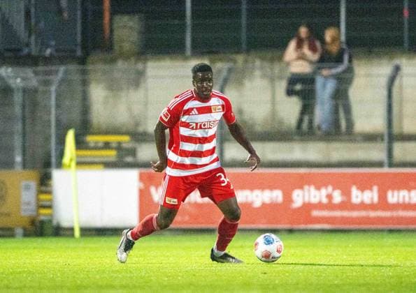 Fußball, Herren, Saison 2025 2026, Testspiel, FSV 63 Luckenwalde - 1. FC Union Berlin, Stanley Nsoki (1. FC Union Berlin), 08.10. 2025, Copyright: xMatthiasxKochx