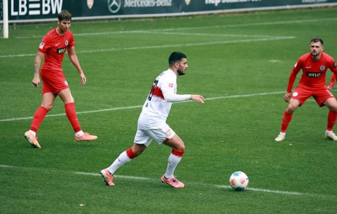 09.10.25 VfB Stuttgart - SV Elversberg Deutschland, Stuttgart, 09.10.2025, Fussball, Bundesliga, Testspiel, VfB Stuttgart - SV Elversberg: Deniz Undav (VfB Stuttgart).
