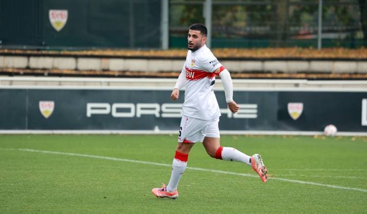 09.10.25 VfB Stuttgart - SV Elversberg Deutschland, Stuttgart, 09.10.2025, Fussball, Bundesliga, Testspiel, VfB Stuttgart - SV Elversberg: Deniz Undav (VfB Stuttgart).