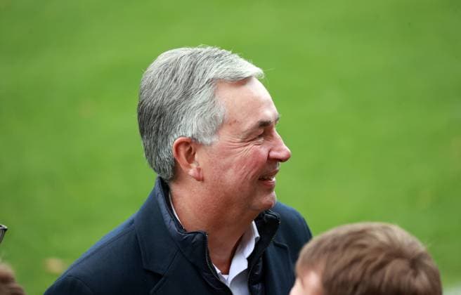09.10.25 VfB Stuttgart - SV Elversberg Deutschland, Stuttgart, 09.10.2025, Fussball, Bundesliga, Testspiel, VfB Stuttgart - SV Elversberg: Dietmar Allgaier (Präsident VfB Stuttgart).