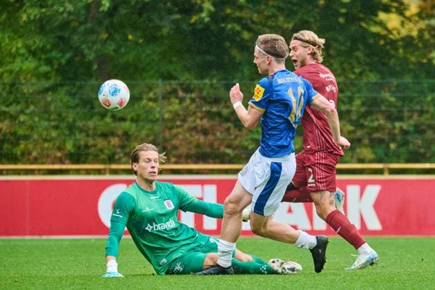 09.10.2025, Fußball, Herren, Testspiel, Freundschaftsspiel, Saison 2025 2026, Holstein Kiel - Aarhus GF Jonas Therkelsen Kiel Holstein-Stadion, Projensdorf, T Schleswig-Holstein Deutschland
