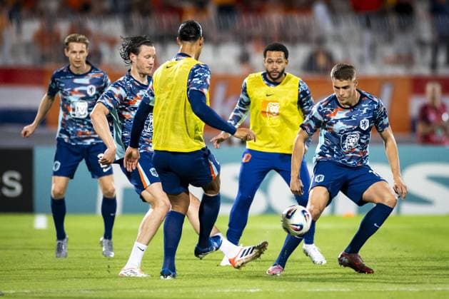 ATTARD - Dutch players at the National Stadium for the Dutch national team, Nationalteam s 2026 FIFA World Cup, WM, Weltmeisterschaft, Fussball qualifying match against Malta. ANP KOEN VAN WEEL xVIxANPxSportx xxANPxIVx 538790428 originalFilename: 538790428.jpg