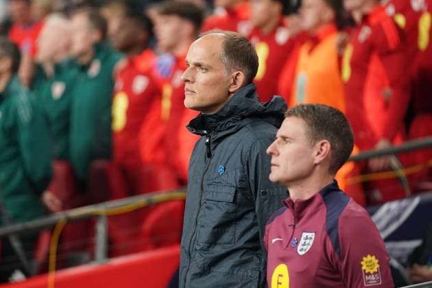 England v Wales, International Thomas Tuchel, Manager of England prior to the England v Wales Friendly international match, Länderspiel, Nationalmannschaft at Wembley Stadium, London, England, United Kingdom on 9 October 2025 Credit: Dylan Hepworth Every Second Media Editorial use only. All images are copyright Every Second Media Limited. No images may be reproduced without prior permission. Copyright: xIMAGO EveryxSecondxMediax ESM-1620-0024 DylanxHepworthx xEveryxSecondxMediax