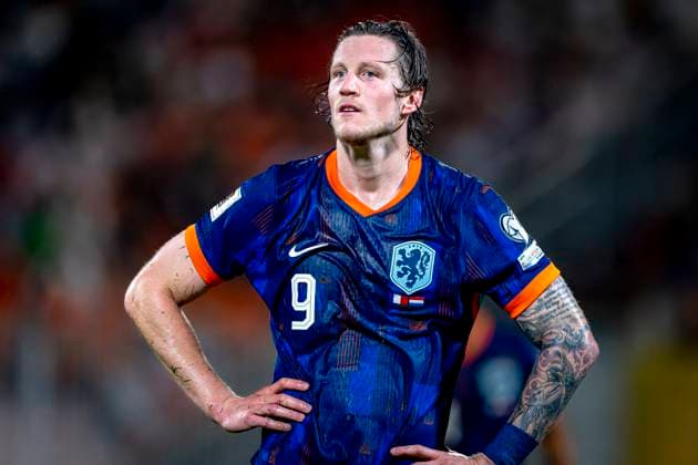 Netherlands forwarder Wout Weghorst during the match Malta vs Netherlands at the National Stadium Ta Qali for the European Qualifiers Group G season 2025-2026 in ATTARD, Malta on 9 October 2025, (photo by Marcel van Dorst EYE4images DeFodi Images) Netherlands forwarder Wout Weghorst during the match Malta vs Netherlands at the National Stadium Ta Qali for the European Qualifiers Group G season 2025 2026 in ATTARD, Malta on 9 October 2025, photo by Marcel van Dorst EYE4images DeFodi Images