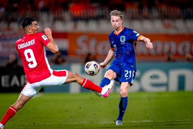 Netherlands midfielder Frenkie de Jong during the match Malta vs Netherlands at the National Stadium Ta Qali for the European Qualifiers Group G season 2025-2026 in ATTARD, Malta on 9 October 2025, (photo by Marcel van Dorst EYE4images DeFodi Images) Netherlands midfielder Frenkie de Jong during the match Malta vs Netherlands at the National Stadium Ta Qali for the European Qualifiers Group G season 2025 2026 in ATTARD, Malta on 9 October 2025, photo by Marcel van Dorst EYE4images DeFodi Images