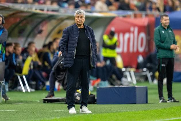 Mircea Lucescu, Rumaenien vs. Moldawien, Fussball, Freundschaftsspiel, Laenderspiel, 09.10.2025 Bukarest Bukarest Rumaenien