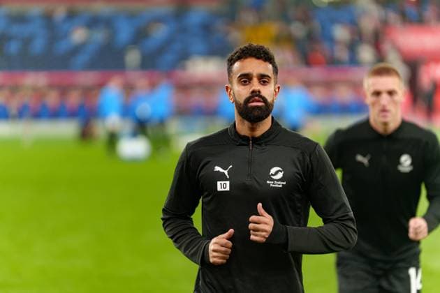 Sarpreet Singh seen during International Friendly, Länderspiel, Nationalmannschaft game between national teams of Poland and New Zealand (Lukasz Germaniuk Ball Raw Images) Chorzow Slaski Stadium Poland Copyright: xLukaszxGermaniukx lukaszgermaniuk_poland_newzealand_2526-05