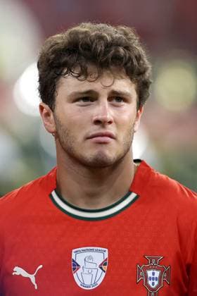 JOAO NEVES, Portogallo, Qualificazioni Mondiali, World Cup Qualifying, 2025-26, Hungary vs Portugal 2-3, 09-09-2025, Primo piano, Head shot, Close up QUALIFICAZIONI MONDIALI 2026 UNGHERIA-PORTOGALLO 2-3
